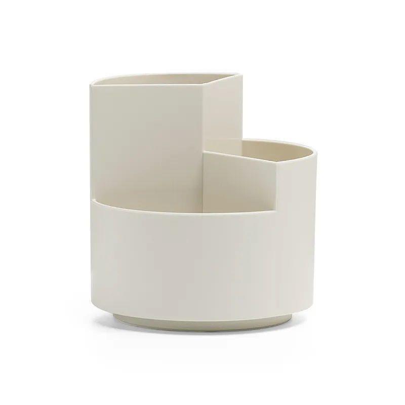 Simple Pen Holder Storage Box, Rotating Brush Holder Pen Case, Student Desktop, Office Desktop, Makeup Brush Storage