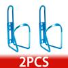 2pcs Bicycle Kettle Rack Aluminum Alloy Water Bottle Holder Suitable For Mountain Road Bikes Bicycle Front Pipe Cup Holder