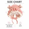 Elastic Soft Princess Knitted Hat Lace Ruffle Trim Ear Protection Hat  Baby Toddlers