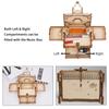 Hallisun 3D Wooden Puzzle, 7-in-1 Storage Box, Music Box, 142 Pieces, DIY Mechanical Wooden Model Kit, Jewelry Keepsake Storage Box, Adults 14+,