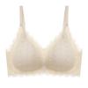 Women's Bra Cloud Bubble Underwear Small Chest Gathered No Underwire Bra Thin Style Lace Bra