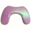 Stain-Resistant U-Shaped PU Leather Nail Art Hand Rest with Reinforced Base, Easy To Clean