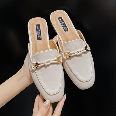 Baotou Half-slippers Women's  New Lazy Shoes Outerwear Fashion Summer Sandals Trendy Half-slippers