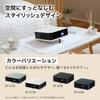 Epson Home Projector EF-61W Lifestudio Pop 700lm Full HD Built-in Google TV Compact Home Theater for Oshi-katsu Movies Sports Viewing