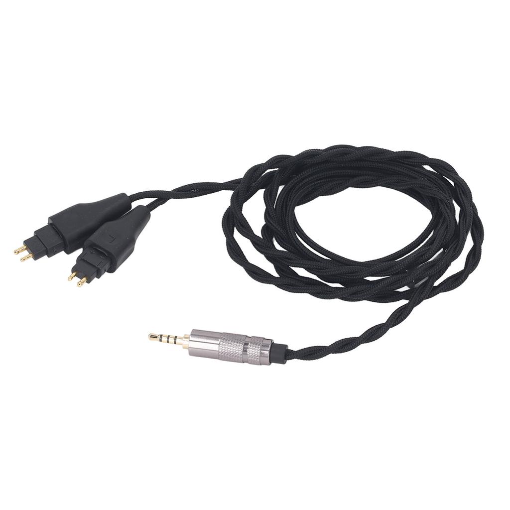 Headphone Replacement Cable 2.5mm Balanced Plug Silver Plated Copper Headset Upgrade Wire for Sennheiser HD580 HD650