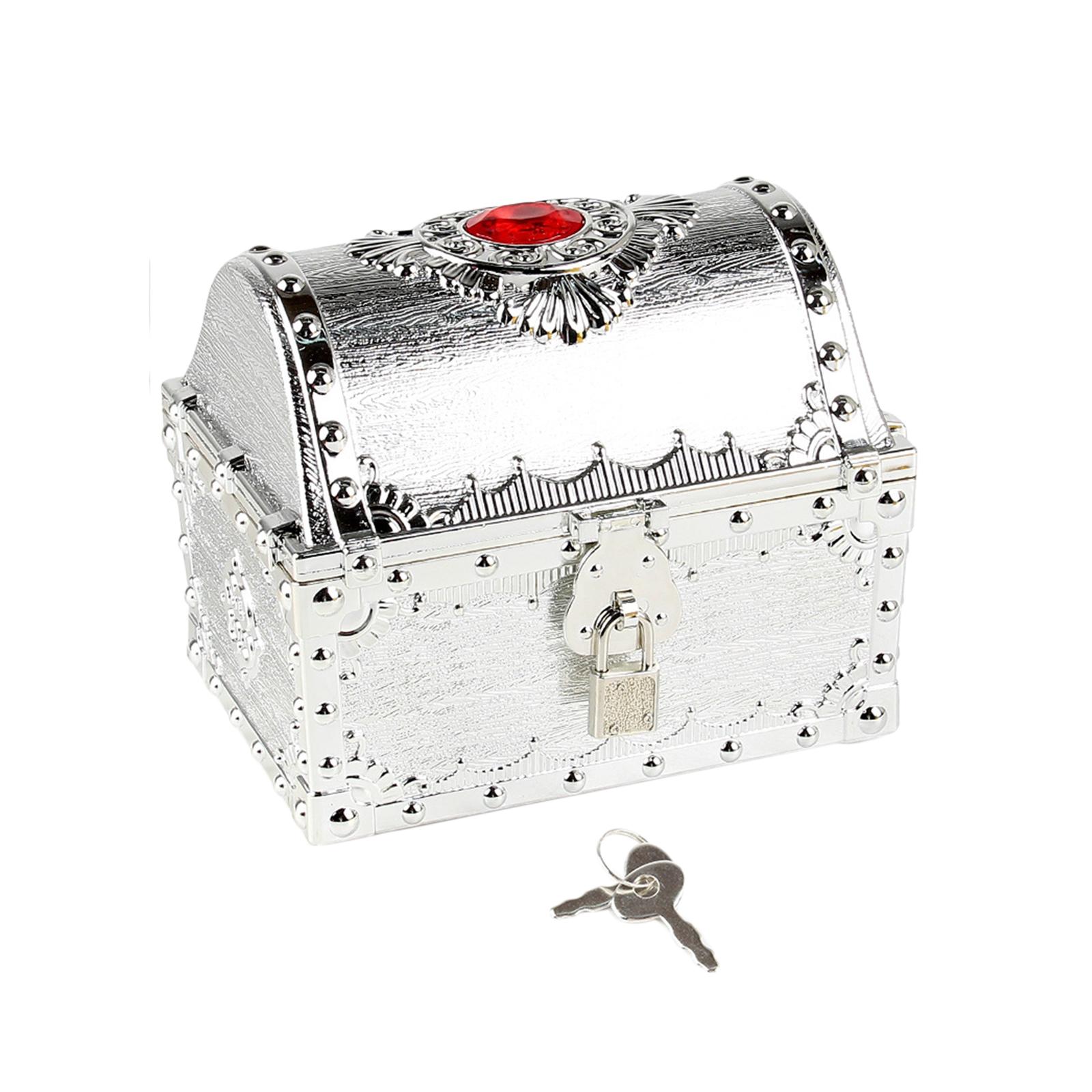 

Декоративный винтажный сундук, тематическая вечеринка, сувениры, хранение для детей, пиратская шкатулка с сокровищами для мальчиков и девочек, детские призы, практичные подарки