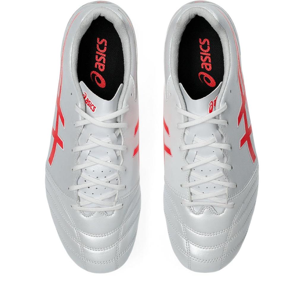 ASICS DS LIGHT ADVANCE 1103A098 Soccer Unisex Size 104 3E Shoes, Adult, (White/Flash Red), 29.0 cm,