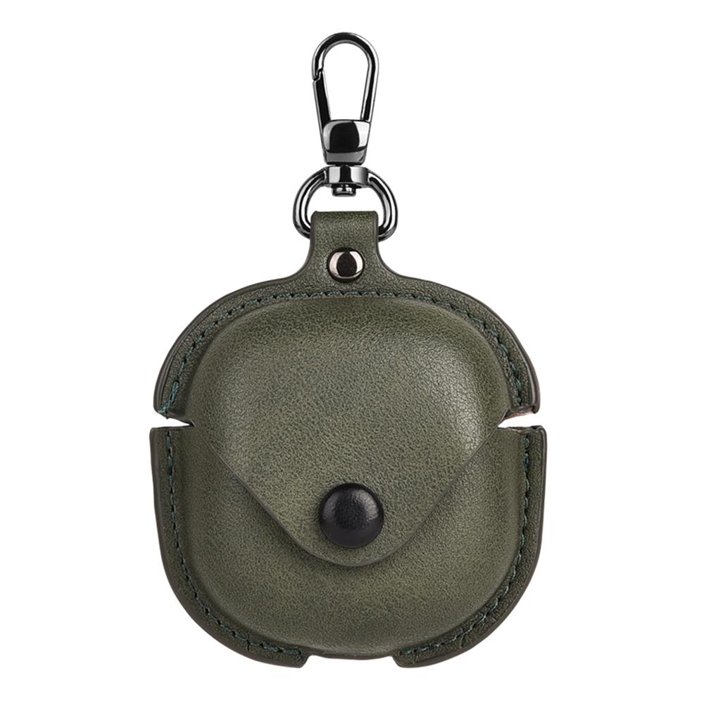 For Samsung Galaxy Buds Core Earphone Case Business Leather + PC Protective Cover