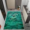 Football Players Action Carpet Suitable for Decorate Room Game Room Study Room Entryway Antislip Carpet Decorate Offices Spiritual Gift