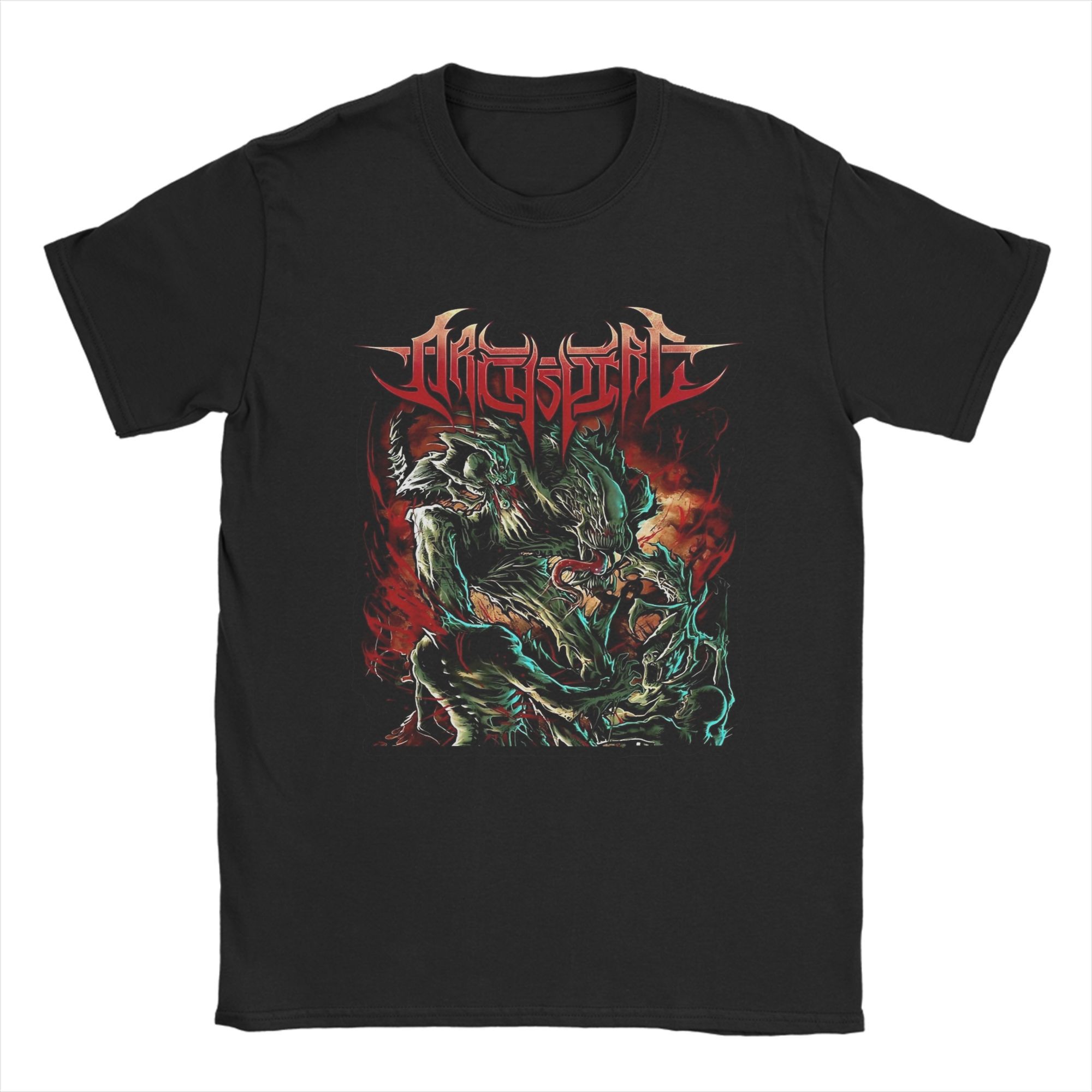 

Summer Archspire Death Metal Band T Shirt for Unisex Women 100 Cotton Tee Shirt Short Sleeve Tops S
