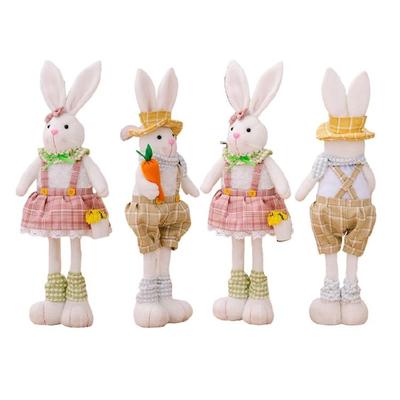 Festival Doll Easter Rabbit Fine Craftsmanships for Warm & Stylishs Party Accent