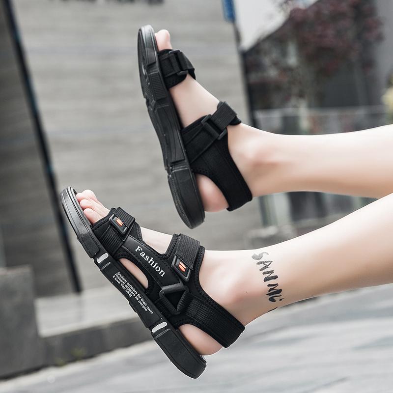 Super nákladově efektivní pánské módní pantofle Silné dno Vodotěsné Protiskluzové sandály Žabky Unisex plážová obuv