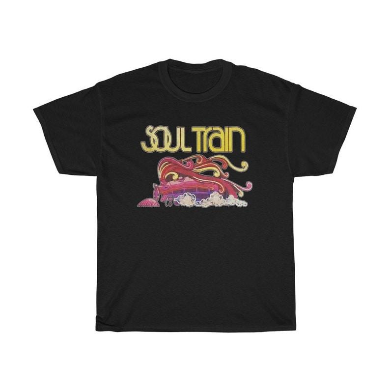 Soul Train T-Shirt: Don Cornelius Boogie Dance Logo S-3XL S разноцветный