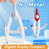 With Scale Digital Display Compass 1-13cm Diameter Drawing Circles Tool  Students Use