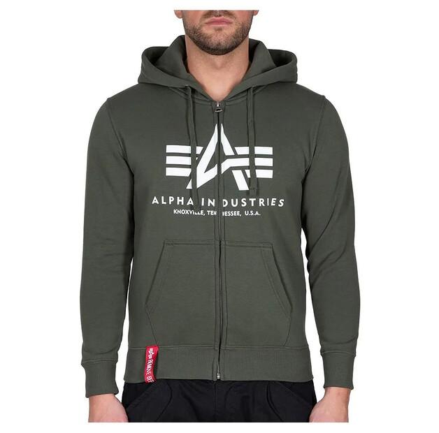 Alpha Industries Basic Full Zip Sweatshirt