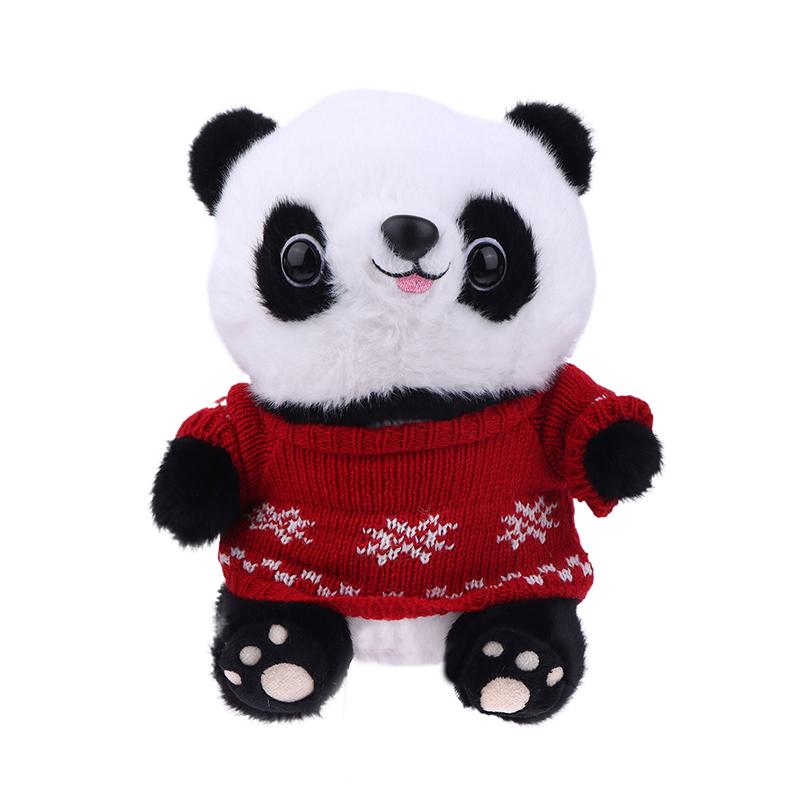 Christmas Cute And Soft Panda Doll Kawaii Plush Simulation Stuffed Animals Toy For Children'S Playmates Birthday Gift