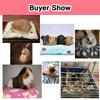Winter Warm Small Animal Bed Mat, Soft Plush Cushion for Hamster Guinea Pig Rabbit Chinchilla