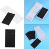 100 Piece Earring Card Holder Set, Black Earring Card Holder Cards with Self-Sealing Bags Earring Card Holder Cards for Earrings Necklaces Pendants Di