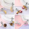 New Original Copper Charms Beads Pendants For Original Bracelet Necklaces Charm Women Diy Jewelry Gifts