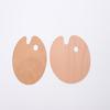 Oval Wooden Color Palette for Art Students