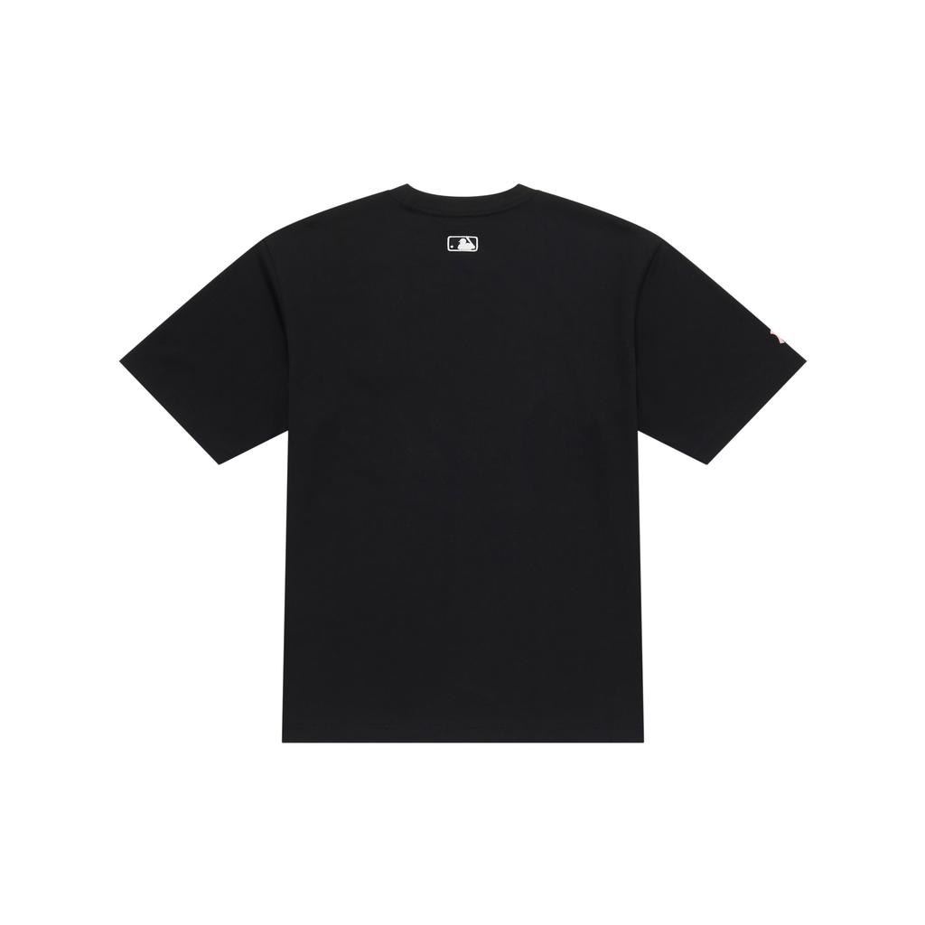 New MLB New York Yankees Heart SS25 T Shirt Unisex Black 3ATSH0153-50BKS