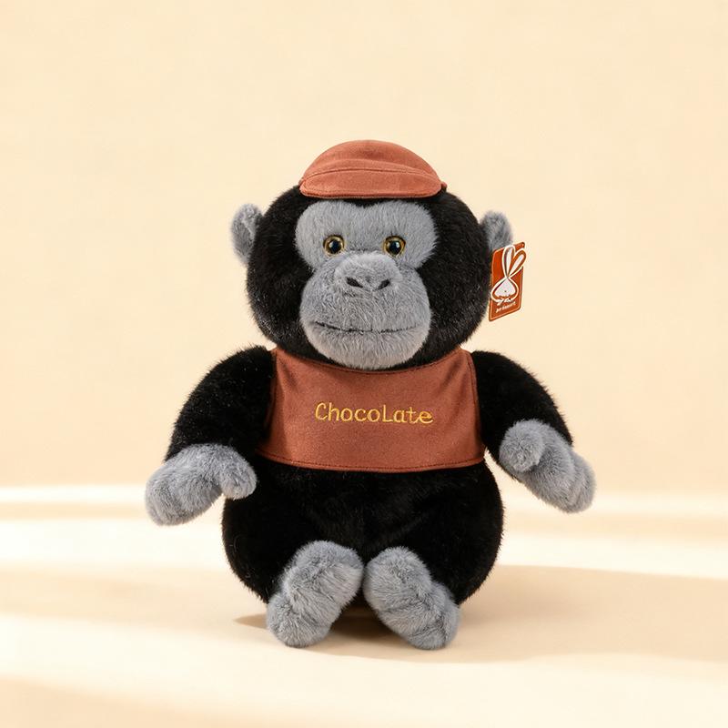 

Large Plush Gorilla Toy - Children s Birthday Gift 23cm (0.18kg)