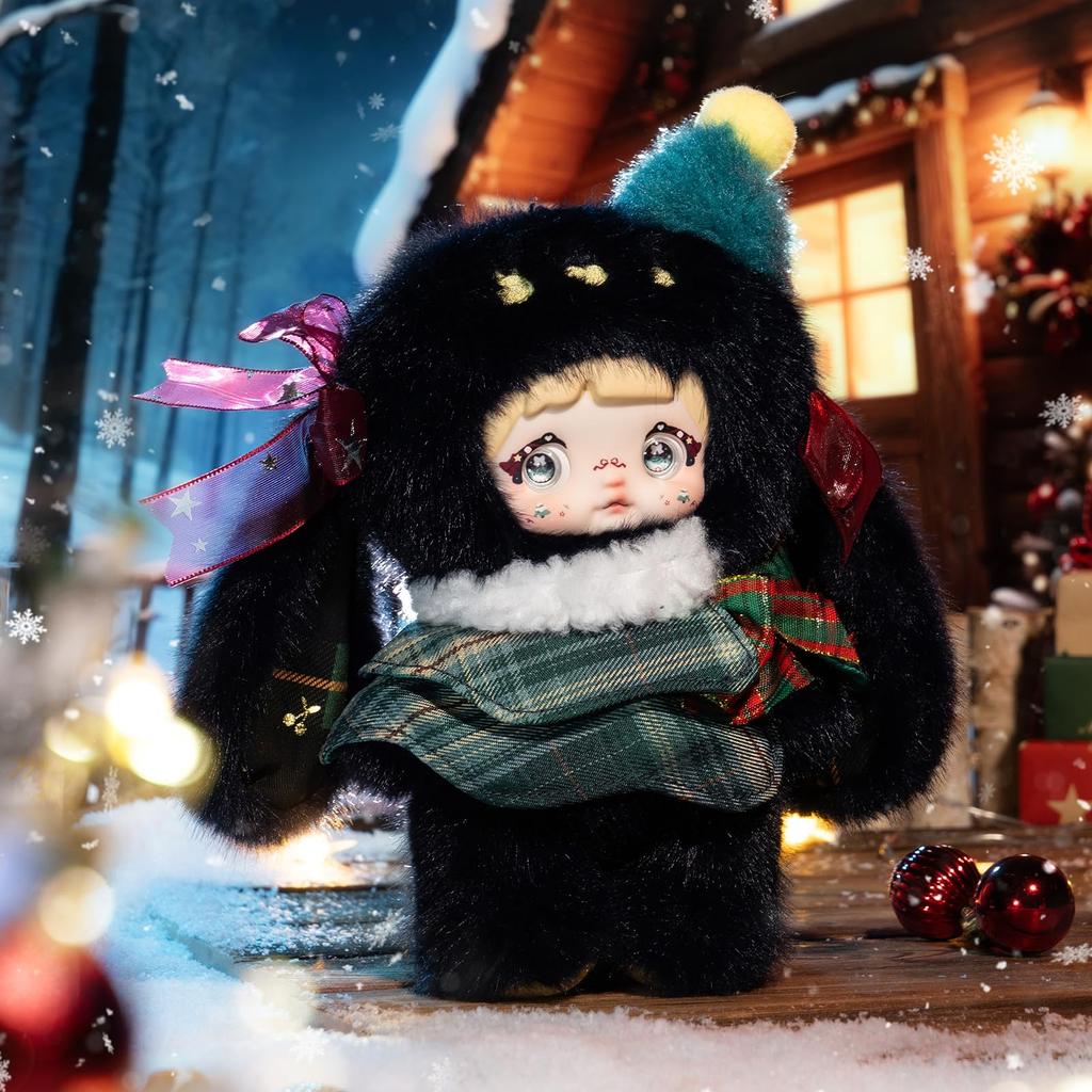 TOP TOY X Nommi Christmas Series Plush Pendant Gachapon Blind Box Figure Plastic Model Premium Soft Vinyl Toy Birthday Gift Original Character