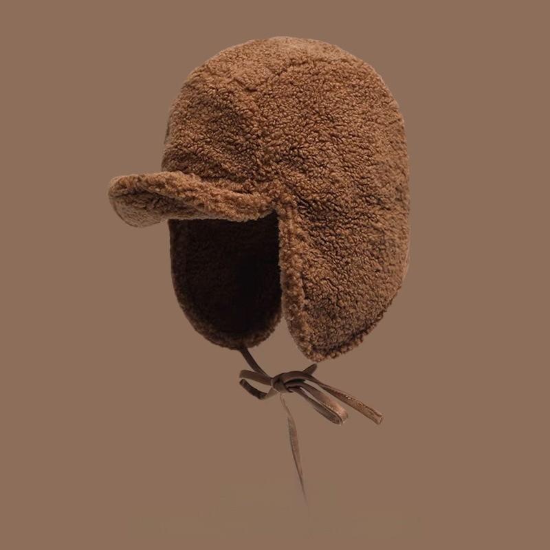 Winter Warmth Knit Cap With Earmuffs For Men And Women Perfect For Cold Weather Outdoor Activities