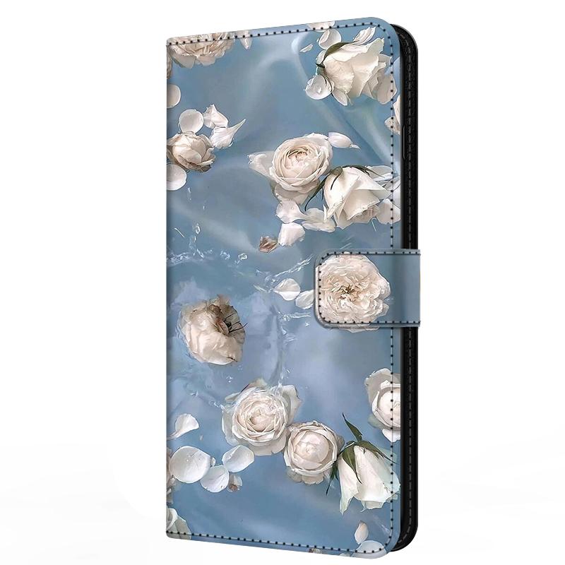 Leather Case For Realme Note 60 4G 2024 Phone Case Magnetic Book Cover For Realme C63 C61 Shockproof Coque Flip Wallet Case Para