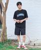 FILLUMINATE Two-Tone Arch Logo T-Shirt - Black