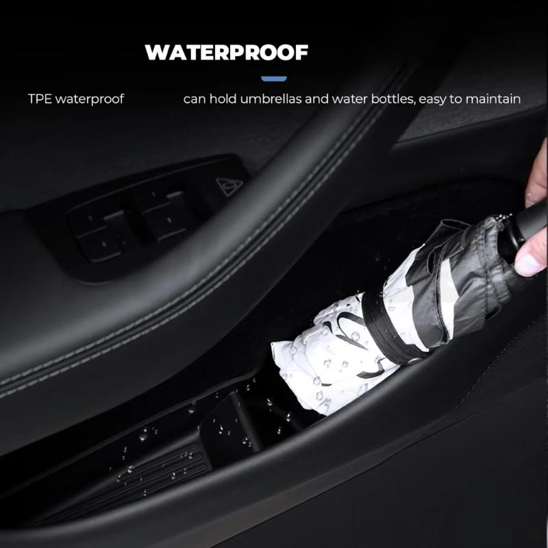 4pcs Front and Rear Door Handle Storage Box for Y Juniper 2025 Car Door Side Pocket Storage Box Car Accessories