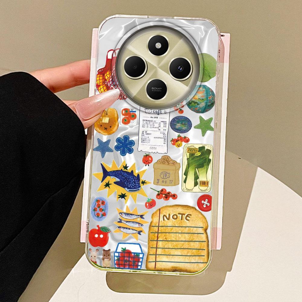 Seaside Scenery Wine Lemon Phone Case for Xiaomi Redmi Note 14 13 12 11 11S 10 9 10S Pro A5 A3 A4 A3X 9C 13C 14C 9C A1 A2 Cover