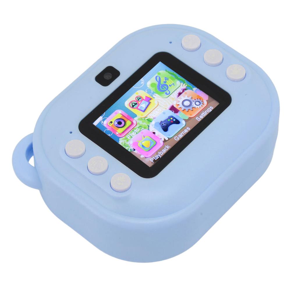 Print Camera for Kids 24MP 1080P 2 Inch HD Screen Dual Lens Camera Toy with 32GB Memory Card for Girls Boys Christmas Birthday Gift