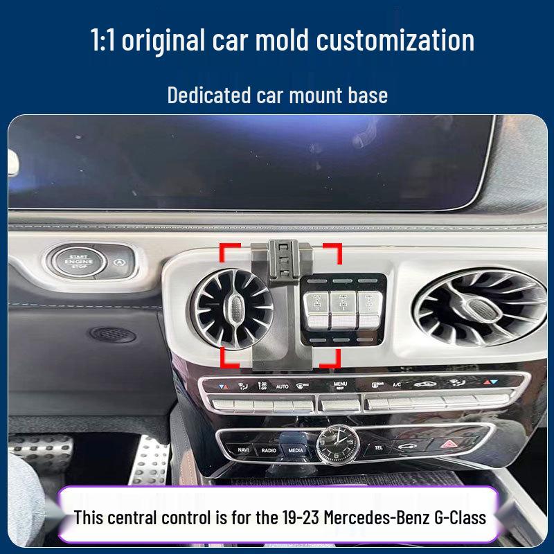 Mercedes-Benz G-Class Phone Holder, AMG G63 (19-22) Dedicated Fixed Navigation Bracket