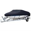 Boat Cover with Adjustable Straps & Buckles Waterproof Case for 14 16 Ft Boats