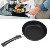 Frying Pan Professional Prevents Stick Stain Resistance Light Smoke Stainless Steel Omelet Pan For Home Restaurant 16cm/6.3in