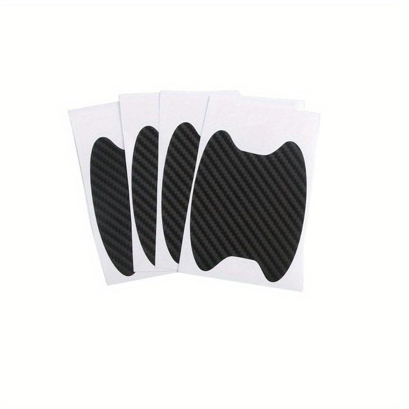 4pcs Car Door Sticker Scratches Resistant Cover Auto Handle Protection Film Exterior Accessory