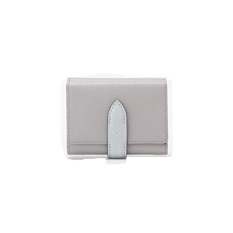 

[Rashit] Leather belt tri-fold wallet (SO-405) RUZ1041681A0004 Free gray