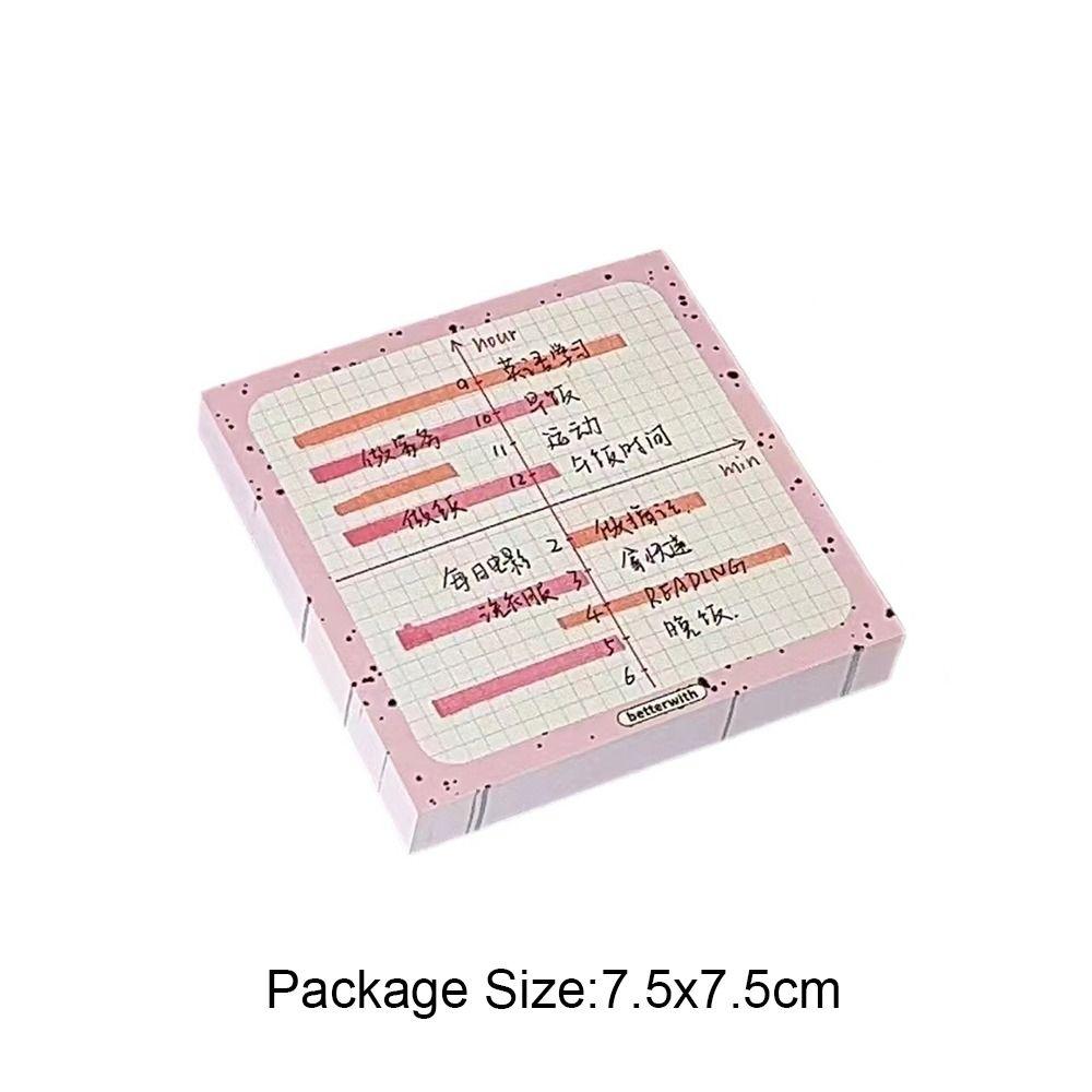 50 Pads/Pack Office Supplies Scrapbooking Notepads School Stationery Notepads Posits  Student