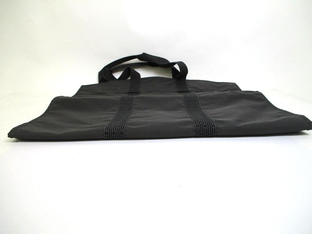 Authentic HERMES Her Line Gray Canvas Garment Bag Suits Bag Trabel Bag #a908  Refurbished