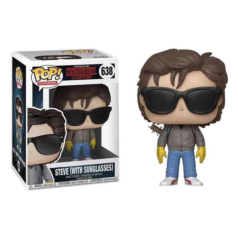 POP Stranger Things Figur Montauk Charakter Eddie Dustin Steve Actionfigur Puppen Spielzeug Sammlung Raumdekoration Geburtstagsgeschenk