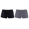 2PCS Men's Panties Men Underwear Boxer Shorts Summer Ice Silk Mesh Breathable High Quality Hole Shorts Male Sexy Underpant