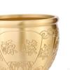 Brass Feng Shui Bowl Chinese Character for Home Office Decoration Housewarming Gift