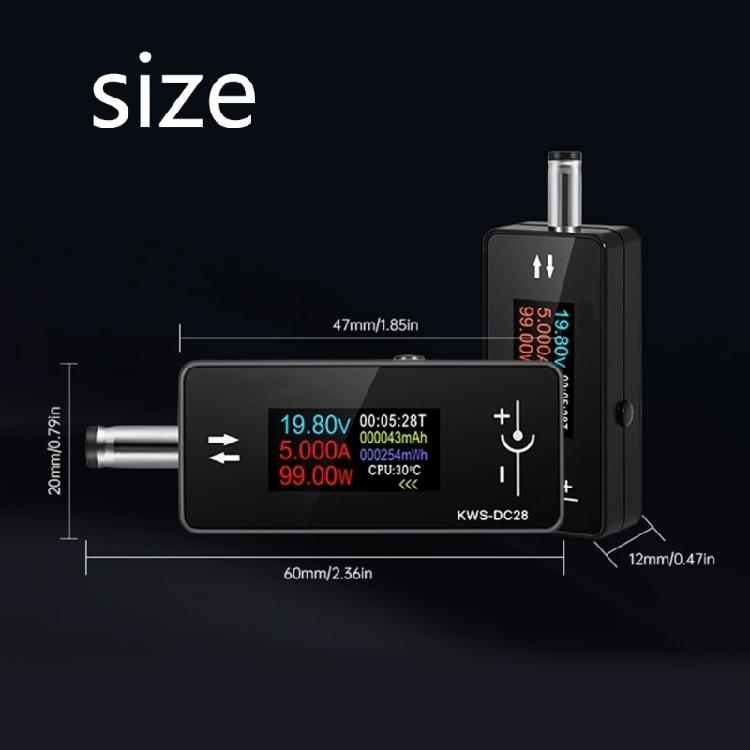 User Friendly Voltages & Current Detector with Reliable Data Support ABS Device for Professional Technicians & Hobbyists