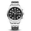 Men'S Watch, High-End Calendar Chronograph Sports Steel Belt Business Quartz Men'S Watch 2154