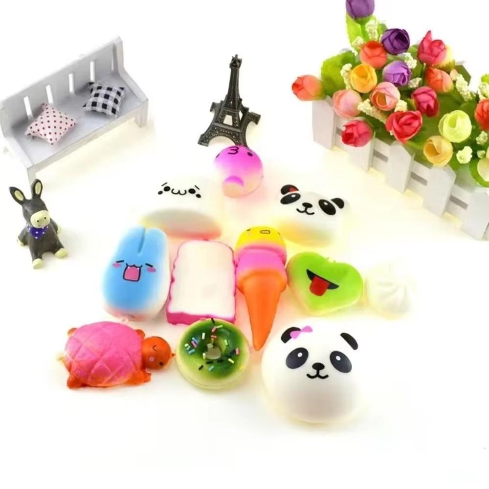 Soft Pinch Le Randomly Pretend Play Food Toy New Antistress Squishy Toys