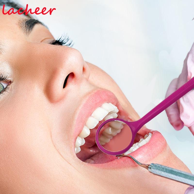 Thin handle professional precision dental mirror for eyelash extension
