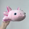 Hexagonal Dinosaur Fish Stuffed Plush Animals Toys Giant Salamander Soft Funny Dolls Children Gift Kawaii Baby Kids Hobbie Toys