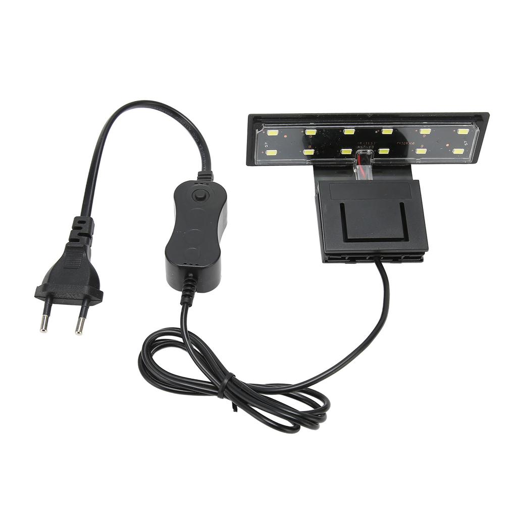 Aquarium Clip On LED Light Mini Super Bright White Light Fish Tank Clip Lamp for Aquatic Plants