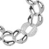 Bracelet - LUXENTER - Shinthi - Oxyde de zirconium - Finition rhodium - Longueur 18 cm